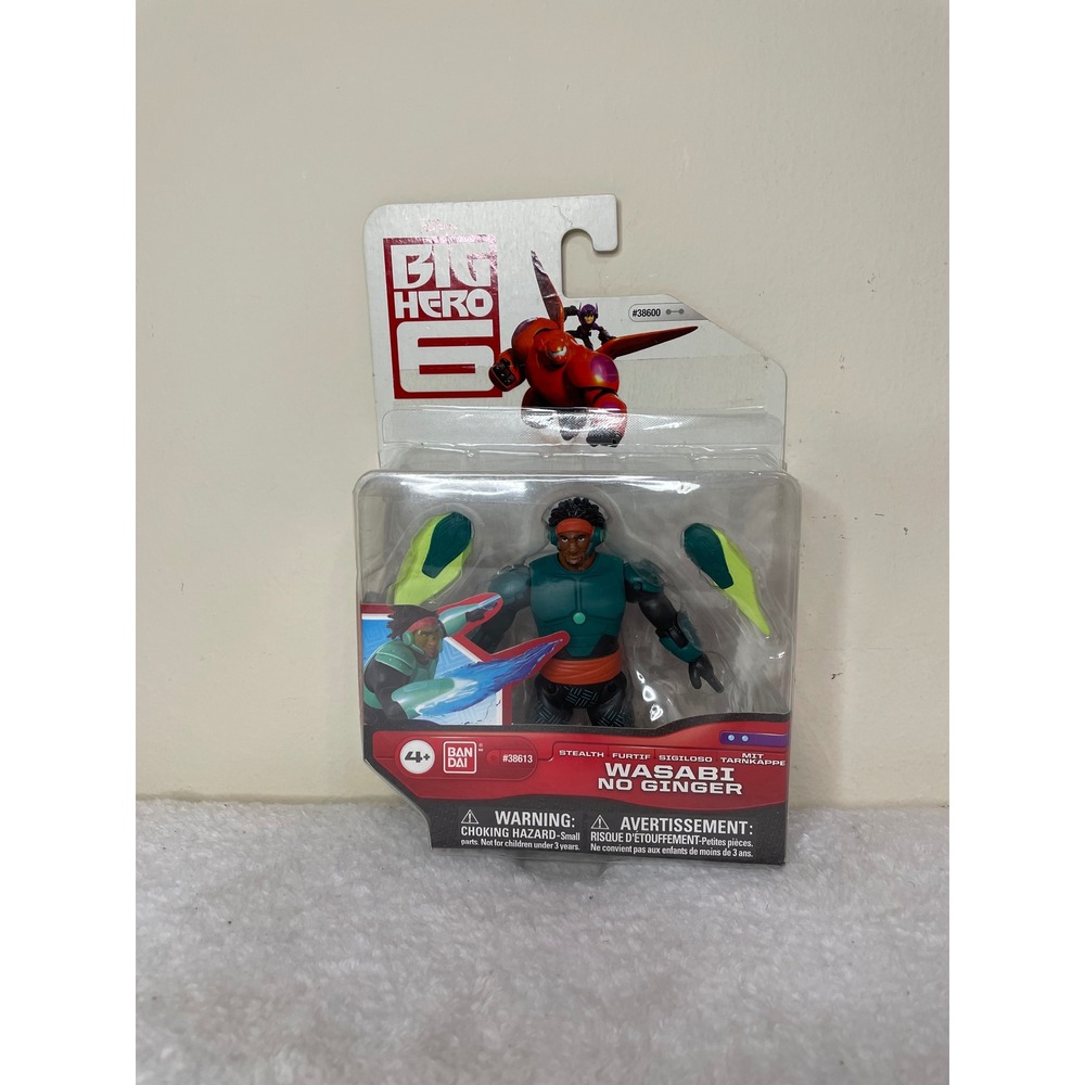 Bandai Big Hero‎ 6 Wasabi No Ginger Stealth Action Figure 38613 Disney New